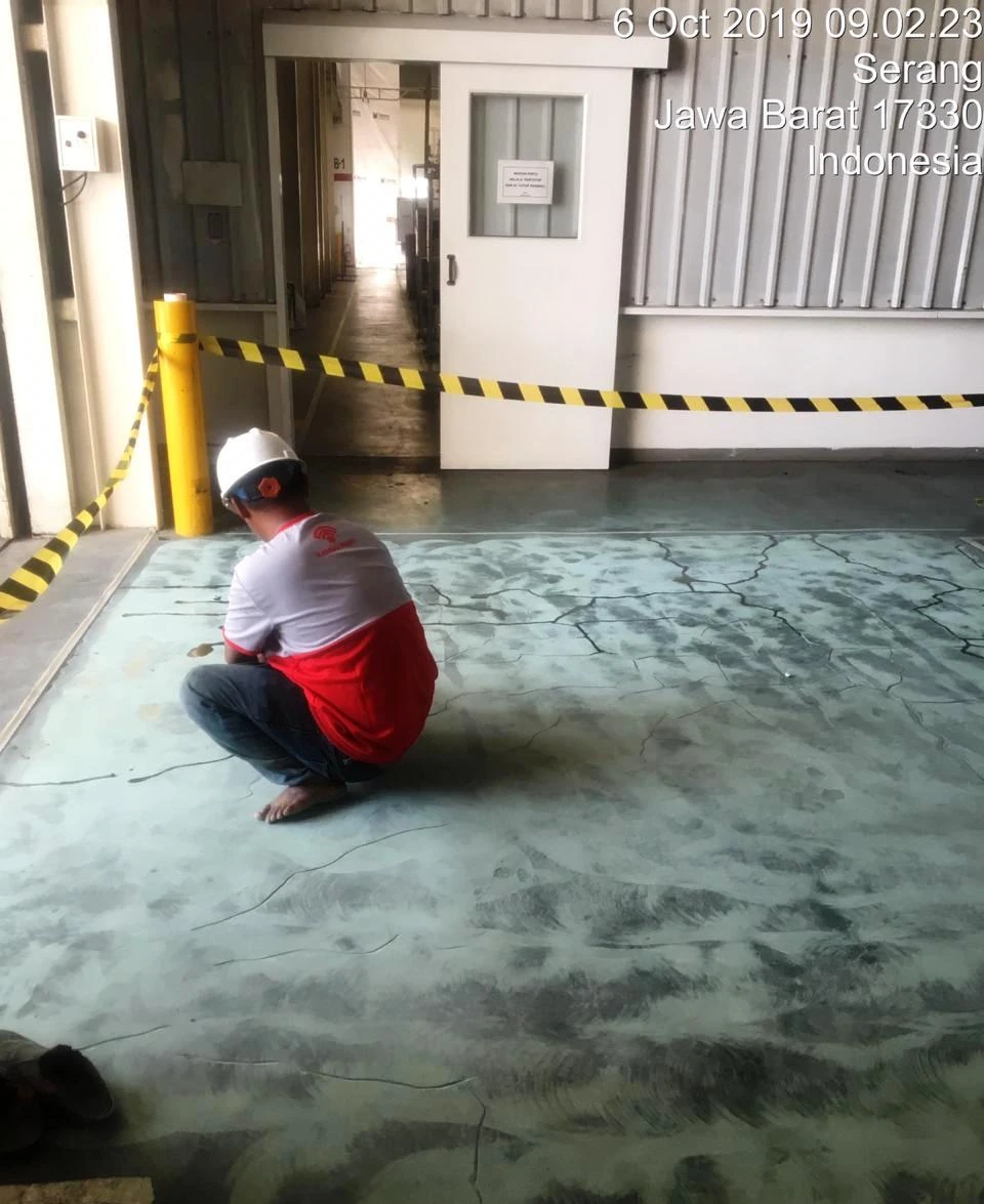 Pemeliharaan Struktur Stack Pabrik Kimia - PT Ori Nuansa Teknologi - Industrial Construction Project by PT Ori Nuansa Teknologi